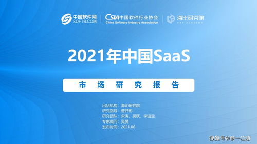 2021年中國SaaS市場研究報告 技術推廣的策略與挑戰